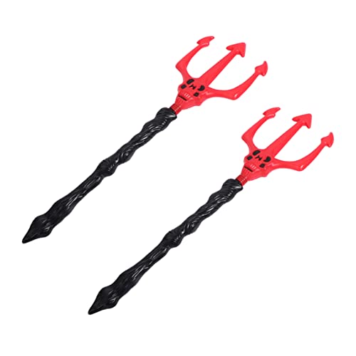 LIGIGWASH 2 Stück Halloween Kostüm Requisiten Realistische Plastik Teufelsgabeln für Kostümpartys und Cosplay Accessoires für Erwachsene LIGIGWASH 2 Stück Halloween Kostüm Requisiten Realistische Plastik Teufelsgabeln für Kostümpartys und Cosplay Accessoires für Erwachsene von LIGIGWASH