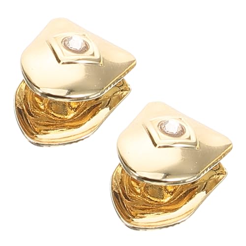 LIGIGWASH 2 Stück Hip Hop Goldene Zahnkappen Modisches Accessoire für Kostümpartys und Konzerte Langlebiges Material Bequemer Sitz Ergänzung für Look LIGIGWASH 2 Stück Hip Hop Goldene Zahnkappen Modisches Accessoire für Kostümpartys und Konzerte Langlebiges Material Bequemer Sitz Ergänzung für Look von LIGIGWASH