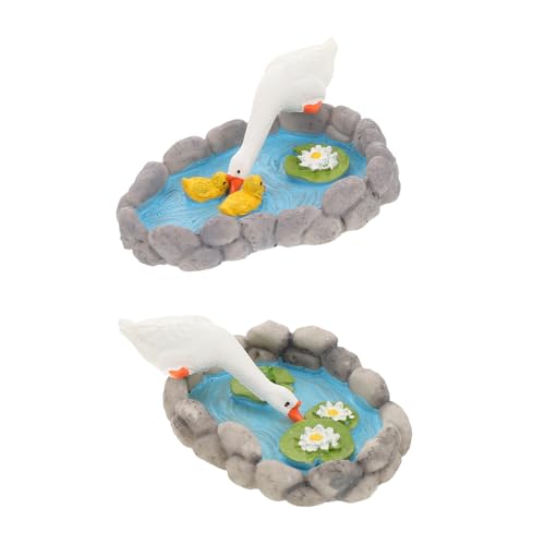 LIGIGWASH 2 Stück Realistische Teichdekoration für Garten und Zuhause Kreative Resin Gans Skulptur für und Außeneinsatz LIGIGWASH 2 Stück Realistische Teichdekoration für Garten und Zuhause Kreative Resin Gans Skulptur für und Außeneinsatz von LIGIGWASH