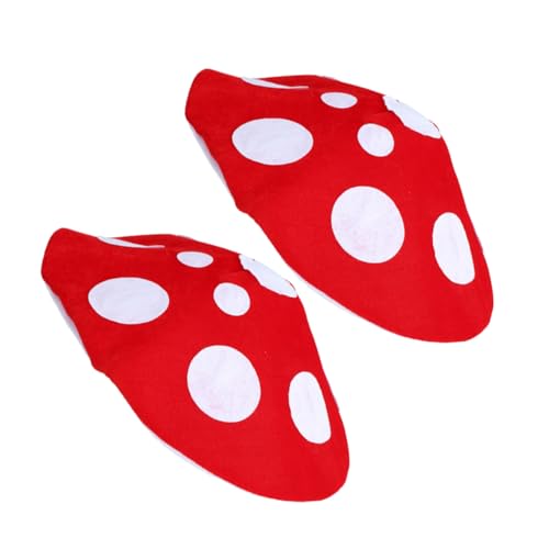 LIGIGWASH 2 Stück Teiliges Rotes Pilz Mützenset Verstellbare für Erwachsene Originelle Französische Beanie Kappe Vielseitig für Halloween Kostümpartys Rollenspiele und Festliche Anlässe LIGIGWASH 2 Stück Teiliges Rotes Pilz Mützenset Verstellbare für Erwachsene Originelle Französische Beanie Kappe Vielseitig für Halloween Kostümpartys Rollenspiele und Festliche Anlässe von LIGIGWASH