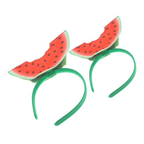 LIGIGWASH 2 Stück Teiliges Wassermelonen Stirnband Leichtes Weiches Material Verspieltes Party Haarband für Erwachsene und Realistisches Frucht Design für Karneval und Festlichkeiten LIGIGWASH 2 Stück Teiliges Wassermelonen Stirnband Leichtes Weiches Material Verspieltes Party Haarband für Erwachsene und Realistisches Frucht Design für Karneval und Festlichkeiten von LIGIGWASH