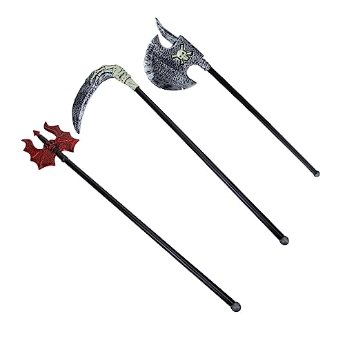 LIGIGWASH 3 Stück Halloween-Requisiten Kinderspielzeug Halloween- Für Halloween-fälschung Bühnenleistungsversorgung Plastik Colorful von LIGIGWASH