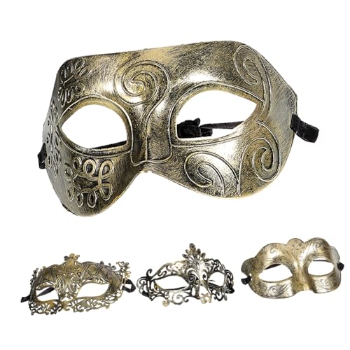 LIGIGWASH 4 Stück Teiliges Retro Masken für Erwachsene Maskerade Masken für Tanzpartys Halloween Karneval und Kostümpartys Geeignet für Verschiedene Anlässe und Events LIGIGWASH 4 Stück Teiliges Retro Masken für Erwachsene Maskerade Masken für Tanzpartys Halloween Karneval und Kostümpartys Geeignet für Verschiedene Anlässe und Events von LIGIGWASH