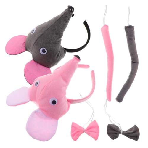 LIGIGWASH 6Stücke Teiliges Kostüm Zubehör mit Schleife für Halloween Weihnachten Themenpartys Cosplay Kreative Fotorequisiten für Unvergessliche LIGIGWASH 6Stücke Teiliges Kostüm Zubehör mit Schleife für Halloween Weihnachten Themenpartys Cosplay Kreative Fotorequisiten für Unvergessliche von LIGIGWASH