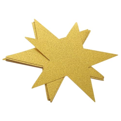 LIGIGWASH 80 Stück Funkelnde Papier Stern Ausschnitte für Bulletin Boards und Klassenzimmer Dekoration Kreative Diy Bastelideen für Motivationscharts LIGIGWASH 80 Stück Funkelnde Papier Stern Ausschnitte für Bulletin Boards und Klassenzimmer Dekoration Kreative Diy Bastelideen für Motivationscharts von LIGIGWASH