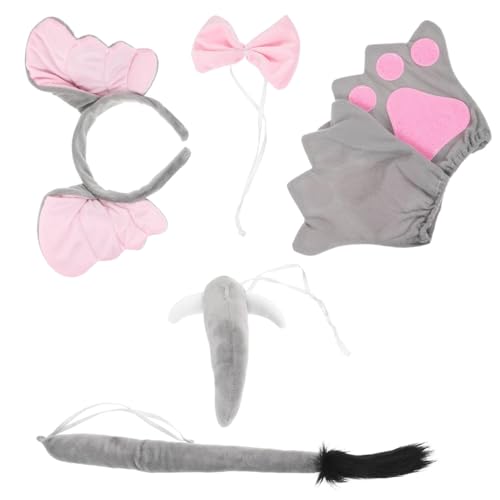 LIGIGWASH Cosplay Kopfband mit Elefantenohren und weichem Party Accessoire für Halloween Geburtstag Karneval und Fasching LIGIGWASH Cosplay Kopfband mit Elefantenohren und weichem Party Accessoire für Halloween Geburtstag Karneval und Fasching von LIGIGWASH
