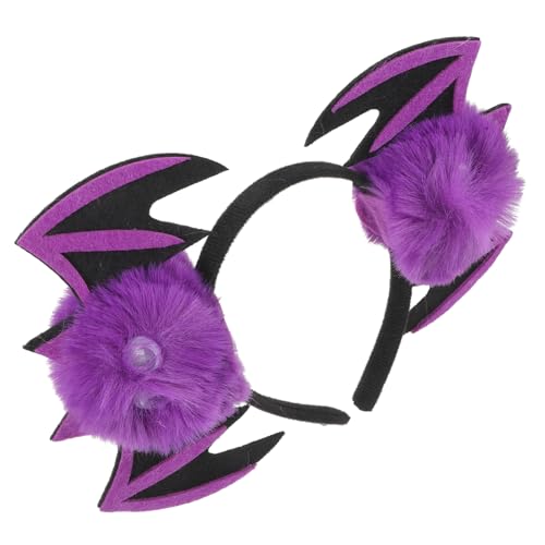 LIGIGWASH Fledermaus Haarreifen für Halloween Lustiger Kopfschmuck für Frauen für Kostümpartys und Cosplay mit Bequemer und Weichem Material LIGIGWASH Fledermaus Haarreifen für Halloween Lustiger Kopfschmuck für Frauen für Kostümpartys und Cosplay mit Bequemer und Weichem Material von LIGIGWASH