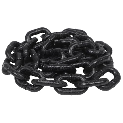 LIGIGWASH Gefälschte Halloween -Kette Realistischer Plastik -plastikkette Für Halloween Party Cosplay Film Requisiten Bar Dekorationen Escape Room Carnival Accessoires von LIGIGWASH