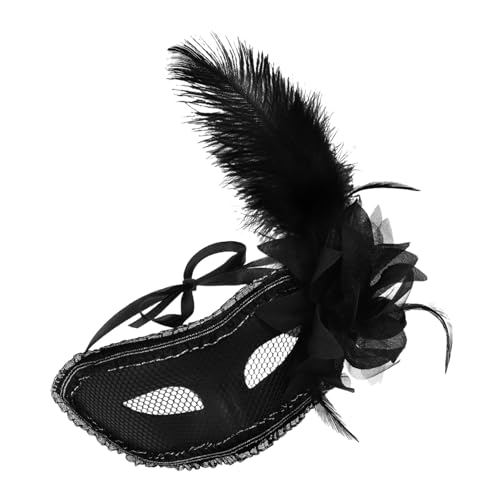 LIGIGWASH Gefiederte Maskerade-maske, Venezianische Spitzenmaske, Blume, Gefiederte Maske, Halloween-maske Für Frauen, Maskerade, Party, Kostüm, Cosplay LIGIGWASH Gefiederte Maskerade-maske, Venezianische Spitzenmaske, Blume, Gefiederte Maske, Halloween-maske Für Frauen, Maskerade, Party, Kostüm, Cosplay von LIGIGWASH