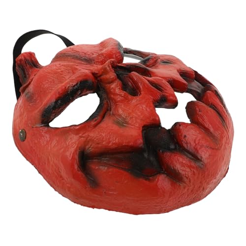 LIGIGWASH Gruselige Halloween Kürbismaske aus Pu- Langlebig und Komfortabel Vielseitig für Erwachsene für Kostümpartys Cosplay und Horror-events LIGIGWASH Gruselige Halloween Kürbismaske aus Pu- Langlebig und Komfortabel Vielseitig für Erwachsene für Kostümpartys Cosplay und Horror-events von LIGIGWASH
