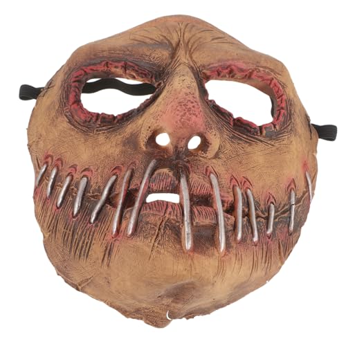LIGIGWASH Gruselige Halloween Vollkopf Horror Kostüm Requisite für Party Cosplay und Bühnenauftritte Weiches Material Realistische Gestaltung Vielseitig Einsetzbar von LIGIGWASH