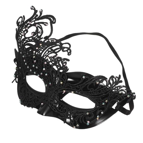 LIGIGWASH Halbgesichtige Spitzen-masquerade-maske für Damen mit Elastischem Band Vielseitig für Halloween Kostümball Karneval und Cosplay Komfortabel und Stilvoll Design LIGIGWASH Halbgesichtige Spitzen-masquerade-maske für Damen mit Elastischem Band Vielseitig für Halloween Kostümball Karneval und Cosplay Komfortabel und Stilvoll Design von LIGIGWASH