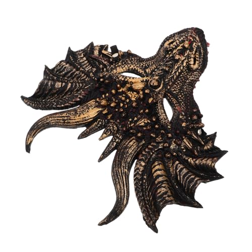 LIGIGWASH Halloween Drachen Maske aus Leichtem PU Material Realistische Vollgesichts Cosplay Party Maske Atmungsaktiv Langlebig und Wiederverwendbar für Halloween Karneval und LIGIGWASH Halloween Drachen Maske aus Leichtem PU Material Realistische Vollgesichts Cosplay Party Maske Atmungsaktiv Langlebig und Wiederverwendbar für Halloween Karneval und von LIGIGWASH