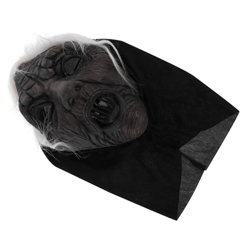 LIGIGWASH Halloween Hexenmaske Vollgesichtsmaske aus Atmungsaktivem Material mit Realistischen Details für Damen Kostüm Party Karneval Cosplay und Gruselige Verkleidung LIGIGWASH Halloween Hexenmaske Vollgesichtsmaske aus Atmungsaktivem Material mit Realistischen Details für Damen Kostüm Party Karneval Cosplay und Gruselige Verkleidung von LIGIGWASH