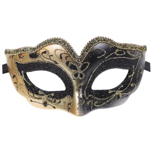 LIGIGWASH Halloween Maske Halbgesicht Masquerade Masken für Karneval Cosplay und Partys Leichtes Sicheres Design für Besondere Anlässe von LIGIGWASH