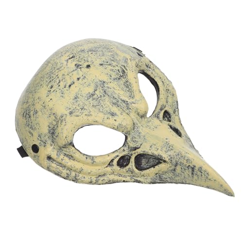 LIGIGWASH Halloween Vogel Schädel Maske Tierkostüm Cosplay Accessoire mit Realistischen Details und Atmungsaktiven Öffnungen für Halloween Maskenball Karneval und Festveranstaltungen von LIGIGWASH