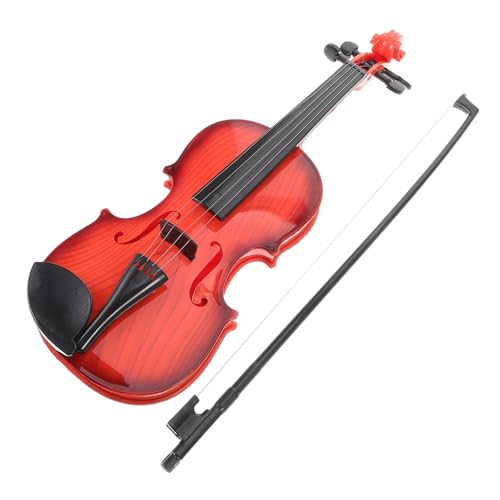LIGIGWASH Kindergeige mit Verstellbaren Saiten Echtes Klanginstrument für Anfänger Spielerisches Lernen und Musikentwicklung Buntes Violinenspielzeug für Musikalischen Früherziehung von LIGIGWASH