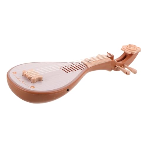 LIGIGWASH Kinderspielzeug Chinesische Pipa Nachbildung Spielbares Saiteninstrument für Sicherem Leichtem Design Musikalisches Lernspielzeug und Dekoratives Foto-ornament für Familienfeste von LIGIGWASH