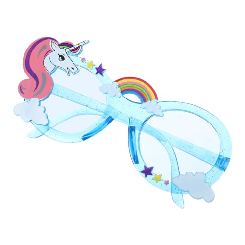 LIGIGWASH Lustige Geburtstagsbrille Einhorn Partybrille Leichtem Bunte Regenbogen Sonnenbrille als Foto Requisite für Geburtstagsfeiern und Kostümpartys und Tragbar LIGIGWASH Lustige Geburtstagsbrille Einhorn Partybrille Leichtem Bunte Regenbogen Sonnenbrille als Foto Requisite für Geburtstagsfeiern und Kostümpartys und Tragbar von LIGIGWASH