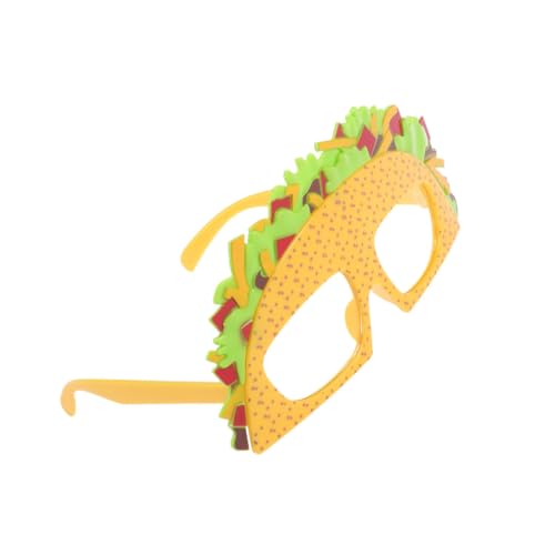 LIGIGWASH Lustige Mexican Taco Partybrille mit Kreativem Sandwich Design Bunte Sonnenbrille für Erwachsene für Karneval Fasching Maskenball und Geburtstagsfeiern LIGIGWASH Lustige Mexican Taco Partybrille mit Kreativem Sandwich Design Bunte Sonnenbrille für Erwachsene für Karneval Fasching Maskenball und Geburtstagsfeiern von LIGIGWASH