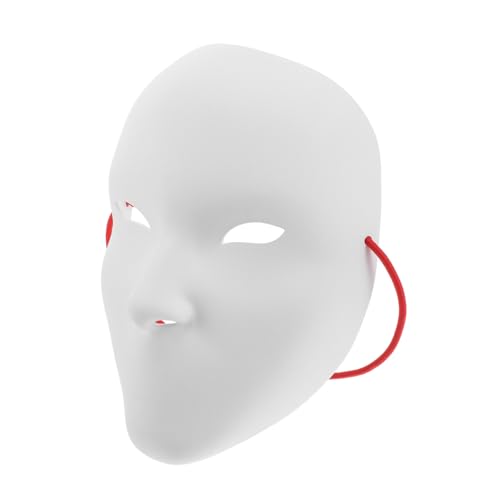 LIGIGWASH Männer Maskerade -ballmaske Für Erwachsene Und -cosplay -gesichtsmaske Für Kostümparty Und Halloween DIY White Mask Für Maskerade -party -requisiten LIGIGWASH Männer Maskerade -ballmaske Für Erwachsene Und -cosplay -gesichtsmaske Für Kostümparty Und Halloween DIY White Mask Für Maskerade -party -requisiten von LIGIGWASH