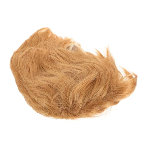 LIGIGWASH Männer Perücke Haarperücke Für Herrenkostüme Goldene Perücke Für Männer Kostümhaar Für Halloween Partys Und Events von LIGIGWASH