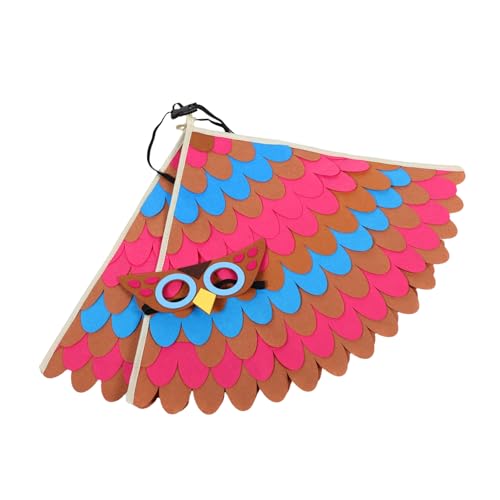 LIGIGWASH Owl Geflügeltem Umhang Eulen-halloween-kostüm Tierische Flügel Feenflügel Kostüm Flügel Tierisches Partykostüm Eulenflügel Tier-cosplay-outfit Eulen-cosplay Chemiefaserfilz LIGIGWASH Owl Geflügeltem Umhang Eulen-halloween-kostüm Tierische Flügel Feenflügel Kostüm Flügel Tierisches Partykostüm Eulenflügel Tier-cosplay-outfit Eulen-cosplay Chemiefaserfilz von LIGIGWASH