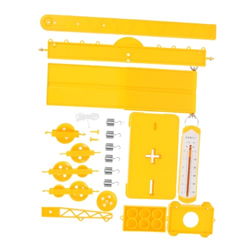LIGIGWASH Physik Labor Experimentier-Set Hebel und Flaschenzug mit Halter und Seil Umfassendes Mechanik Lernspielzeug für Grund Mittelschüler Praktische Demonstration Physikalischer Kräfte LIGIGWASH Physik Labor Experimentier-Set Hebel und Flaschenzug mit Halter und Seil Umfassendes Mechanik Lernspielzeug für Grund Mittelschüler Praktische Demonstration Physikalischer Kräfte von LIGIGWASH
