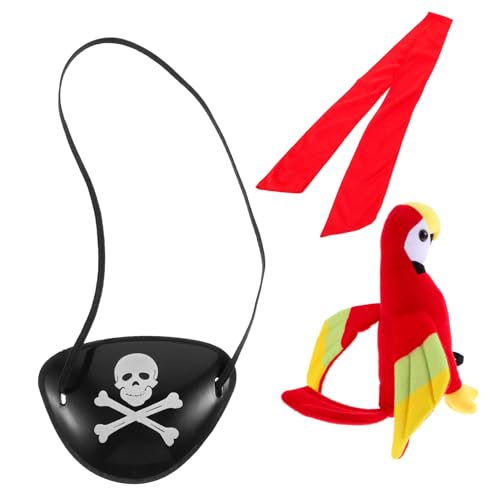 LIGIGWASH Piratenparty Teilig mit Schulterdeko Kopftuch und Augenklappe Leichtes Piraten Cosplay Zubehör für Halloween Kostüm Maskerade und Themenfeiern LIGIGWASH Piratenparty Teilig mit Schulterdeko Kopftuch und Augenklappe Leichtes Piraten Cosplay Zubehör für Halloween Kostüm Maskerade und Themenfeiern von LIGIGWASH