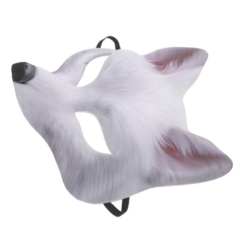 LIGIGWASH Realistische Fox Maske Halbgesicht für Halloween Karneval Party Wiederverwendbare Tierkostüm-masquerade für Damen und Herren Auffälliges Design für Maskerade und Fasching LIGIGWASH Realistische Fox Maske Halbgesicht für Halloween Karneval Party Wiederverwendbare Tierkostüm-masquerade für Damen und Herren Auffälliges Design für Maskerade und Fasching von LIGIGWASH