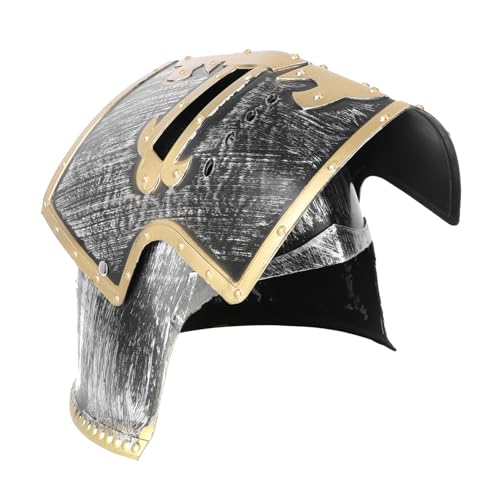 LIGIGWASH Roman Helm aus Hochwertigem Material Realistisches Design Kreativer Partyhut für Karneval Mottoparty Geburtstagsfeier als Dekoratives Kostümzubehör LIGIGWASH Roman Helm aus Hochwertigem Material Realistisches Design Kreativer Partyhut für Karneval Mottoparty Geburtstagsfeier als Dekoratives Kostümzubehör von LIGIGWASH