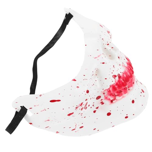 LIGIGWASH Schädelmaske Dämonenmaske Dämonenschädel Halloween-horrormaske Halloween-kopfbedeckung Gruselige Halloween-maske Gruselige Skelettmaske Halloween-party-maske Zombies Kostüm Plastik LIGIGWASH Schädelmaske Dämonenmaske Dämonenschädel Halloween-horrormaske Halloween-kopfbedeckung Gruselige Halloween-maske Gruselige Skelettmaske Halloween-party-maske Zombies Kostüm Plastik von LIGIGWASH