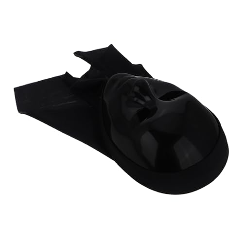 LIGIGWASH Schwarze Fullface Maske Halloween Party Maske Erwachsene Unisex für Street Dance Cosplay und Themen Events Geeignet von LIGIGWASH