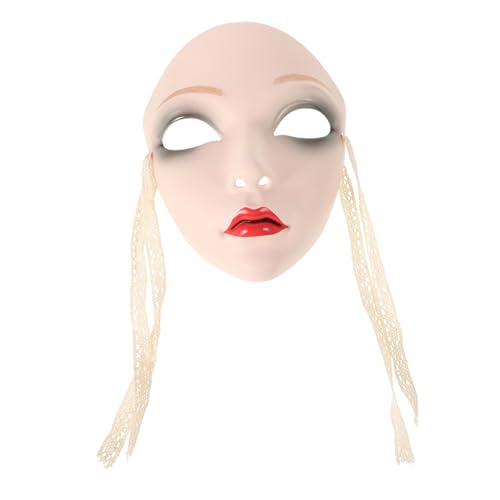 LIGIGWASH Traditionelle Chinesische Vollgesichts Maske aus Leichtem Kunststoff Handbemalt mit Filigranen Details Komfortabel für Masquerade Hanfu Cosplay Bühnenauftritte und Partydeko LIGIGWASH Traditionelle Chinesische Vollgesichts Maske aus Leichtem Kunststoff Handbemalt mit Filigranen Details Komfortabel für Masquerade Hanfu Cosplay Bühnenauftritte und Partydeko von LIGIGWASH