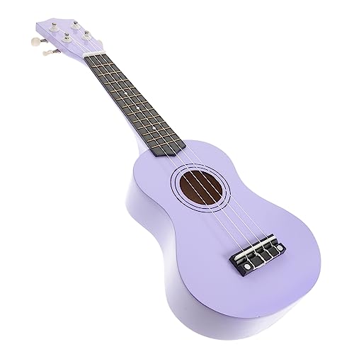 LIGIGWASH Ukulele aus Holz Lila Simuliertes Musikinstrument für Frühkindliche Bildung Kreativität und Musikentwicklung Hochwertiger Abgerundete Kanten für Ab Jahren LIGIGWASH Ukulele aus Holz Lila Simuliertes Musikinstrument für Frühkindliche Bildung Kreativität und Musikentwicklung Hochwertiger Abgerundete Kanten für Ab Jahren von LIGIGWASH