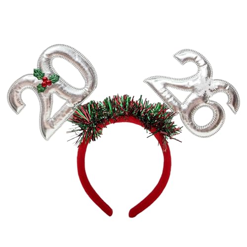 LIGSLN 2026 Silvester-Haarreif, funkelnder Party-Kopfschmuck mit Girlanden für Festivals, Veranstaltungen, Feiern, Versammlungen, Kopfbedeckung, Party-Kopfschmuck LIGSLN 2026 Silvester-Haarreif, funkelnder Party-Kopfschmuck mit Girlanden für Festivals, Veranstaltungen, Feiern, Versammlungen, Kopfbedeckung, Party-Kopfschmuck von LIGSLN