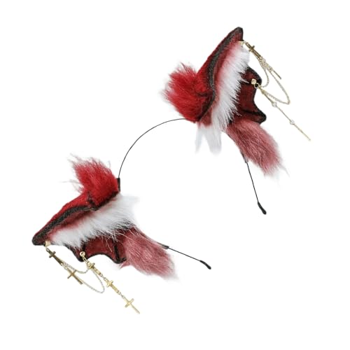 LIGSLN Blutsauger, Fledermäuse, Haarreif, Verspieltheit, Tierohren, Stirnbänder, einfache Haarringe für Erwachsene und Kinder, einzigartige Halloween-Haarbänder LIGSLN Blutsauger, Fledermäuse, Haarreif, Verspieltheit, Tierohren, Stirnbänder, einfache Haarringe für Erwachsene und Kinder, einzigartige Halloween-Haarbänder von LIGSLN