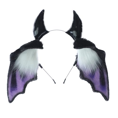 LIGSLN Fuchsohren Cosplay Tier Kunstfell Kopfbedeckung Halloween Stirnband Kopfbedeckung Kostüm Zubehör Stirnband LIGSLN Fuchsohren Cosplay Tier Kunstfell Kopfbedeckung Halloween Stirnband Kopfbedeckung Kostüm Zubehör Stirnband von LIGSLN