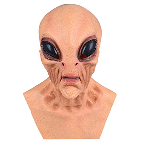 LIGSLN Halloween ET für extra terrestrische Untertasse Mann Cosplay Kostüm Halloween Party Untertasse Mann Vollgesichtskostüm von LIGSLN