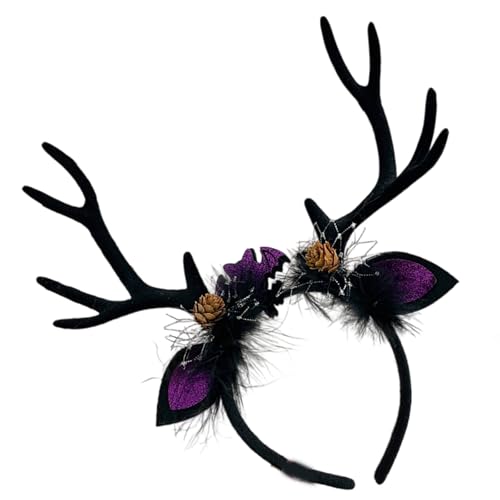 LIGSLN Halloween-Stirnband-Dekorationen für Damen und Mädchen, Kostüm, Haarband, Zubehör, Cosplay, Party, Schule, Veranstaltung, praktische Halloween-Haarschmuck von LIGSLN