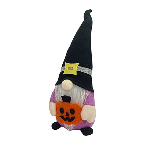 LIGSLN Handgefertigter Halloween-Zwerg-Plüsch für Puppe, skandinavische Tomte, Haushalt, Urlaub, Party, Dekoration, Halloween LIGSLN Handgefertigter Halloween-Zwerg-Plüsch für Puppe, skandinavische Tomte, Haushalt, Urlaub, Party, Dekoration, Halloween von LIGSLN