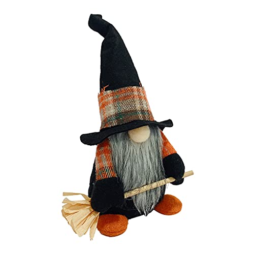 LIGSLN Handgefertigter Halloween-Zwerg-Plüsch für Puppe, skandinavische Tomte, Haushalt, Urlaub, Party, Dekoration, Halloween von LIGSLN