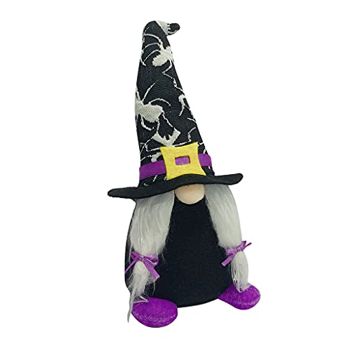 LIGSLN Handgefertigter Halloween-Zwerg-Plüsch für Puppe, skandinavische Tomte, Haushalt, Urlaub, Party, Dekoration, Halloween LIGSLN Handgefertigter Halloween-Zwerg-Plüsch für Puppe, skandinavische Tomte, Haushalt, Urlaub, Party, Dekoration, Halloween von LIGSLN