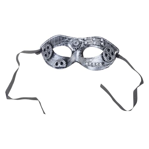 LIGSLN Maskerade Halbes Gesicht Party Sterevunk Karneval Venezianer Ball Abschlussball für Halloween Cosplay Maskerade von LIGSLN
