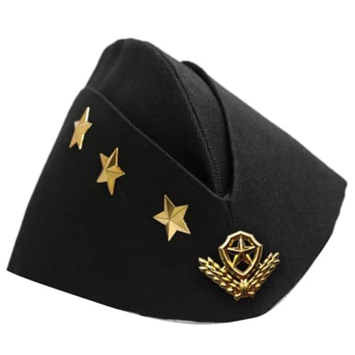 LIGSLN Pillbox Hut für Bühne Halloween Kostüm Cosplay Matrosen Party Cosplay Rollenspiel Unisex Tanzhut LIGSLN Pillbox Hut für Bühne Halloween Kostüm Cosplay Matrosen Party Cosplay Rollenspiel Unisex Tanzhut von LIGSLN