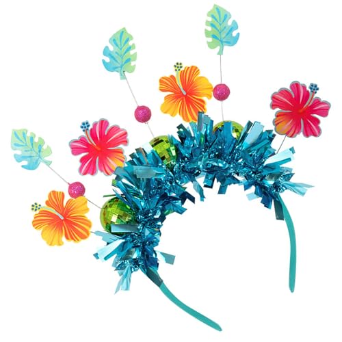 LIGSLN Wunderschöner Blumenkopfschmuck für Cosplay, bequemes Haar-Accessoire, verbessert Stile für Strandpartys und Hochzeiten, modischer Blumenkopfschmuck LIGSLN Wunderschöner Blumenkopfschmuck für Cosplay, bequemes Haar-Accessoire, verbessert Stile für Strandpartys und Hochzeiten, modischer Blumenkopfschmuck von LIGSLN