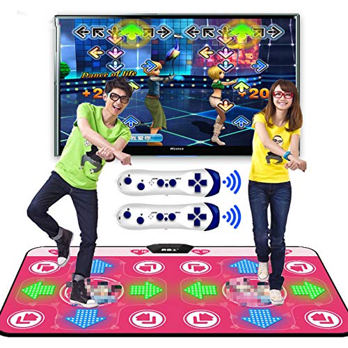 Yoga-Tanzmatte Double Players TV Computer Interface Home Game Slimming Dancer Blanket Mat Pad von LIJBN