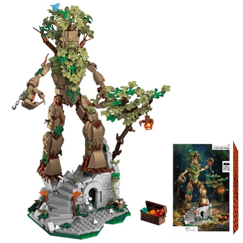 LIKLIKLINK Baumwesen Bausteine Bausatz, 942 Teile Fantasy Waldlebewesen Modell mit Podest & Schatzkiste, Detailliertes Bauprojekt für Erwachsene & Kinder, Geschenk für Fans von Fantasie & Bausets LIKLIKLINK Baumwesen Bausteine Bausatz, 942 Teile Fantasy Waldlebewesen Modell mit Podest & Schatzkiste, Detailliertes Bauprojekt für Erwachsene & Kinder, Geschenk für Fans von Fantasie & Bausets von LIKLIKLINK