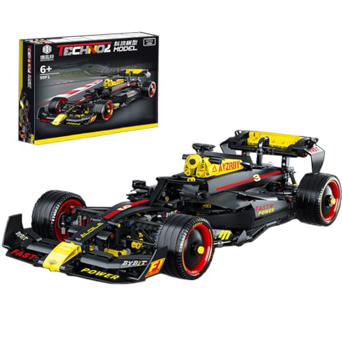 LIKLIKLINK Technik Rennwagen Bausteine Formula F1 Bausatz, 1039 Teile Klemmbausteine Sportwagen Modellbausatz, MOC F1 RB19 Formula Rennenauto Spielzeug Bauset Kompatibel mit Großen Marken LIKLIKLINK Technik Rennwagen Bausteine Formula F1 Bausatz, 1039 Teile Klemmbausteine Sportwagen Modellbausatz, MOC F1 RB19 Formula Rennenauto Spielzeug Bauset Kompatibel mit Großen Marken von LIKLIKLINK