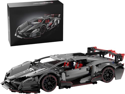 LIKLIKLINK Technik Rennwagen Bausteine für Lambor Huracán GT3 EVO2, 991 Teile Klemmbausteine Sportwagen Modellbausatz, 1:14 MOC Rennenauto Spielzeug Bauset Kompatibel mit Großen Marken LIKLIKLINK Technik Rennwagen Bausteine für Lambor Huracán GT3 EVO2, 991 Teile Klemmbausteine Sportwagen Modellbausatz, 1:14 MOC Rennenauto Spielzeug Bauset Kompatibel mit Großen Marken von LIKLIKLINK